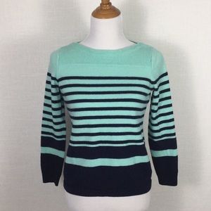 NWOT Talbots merino wool boatneck sweater
